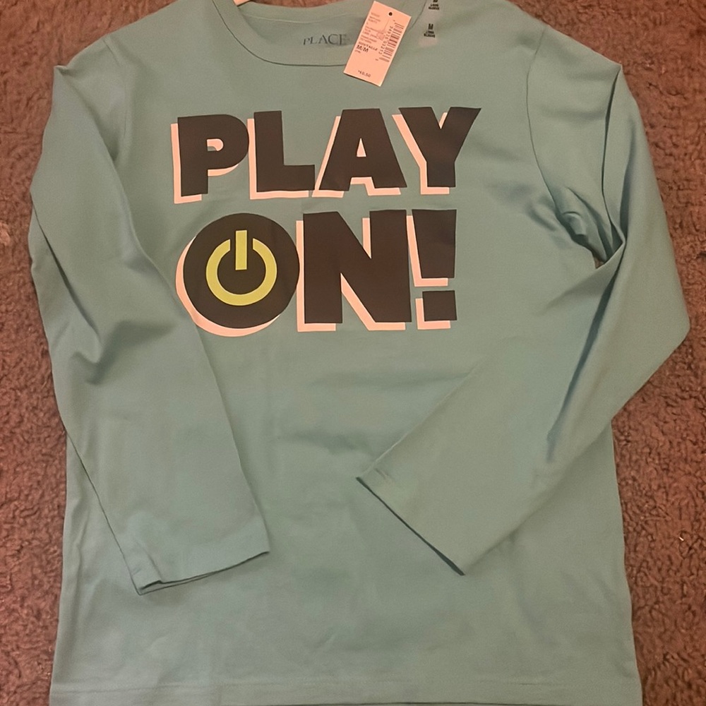 Long sleeve new boys shirt